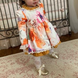 Babygirl floral dress NWT